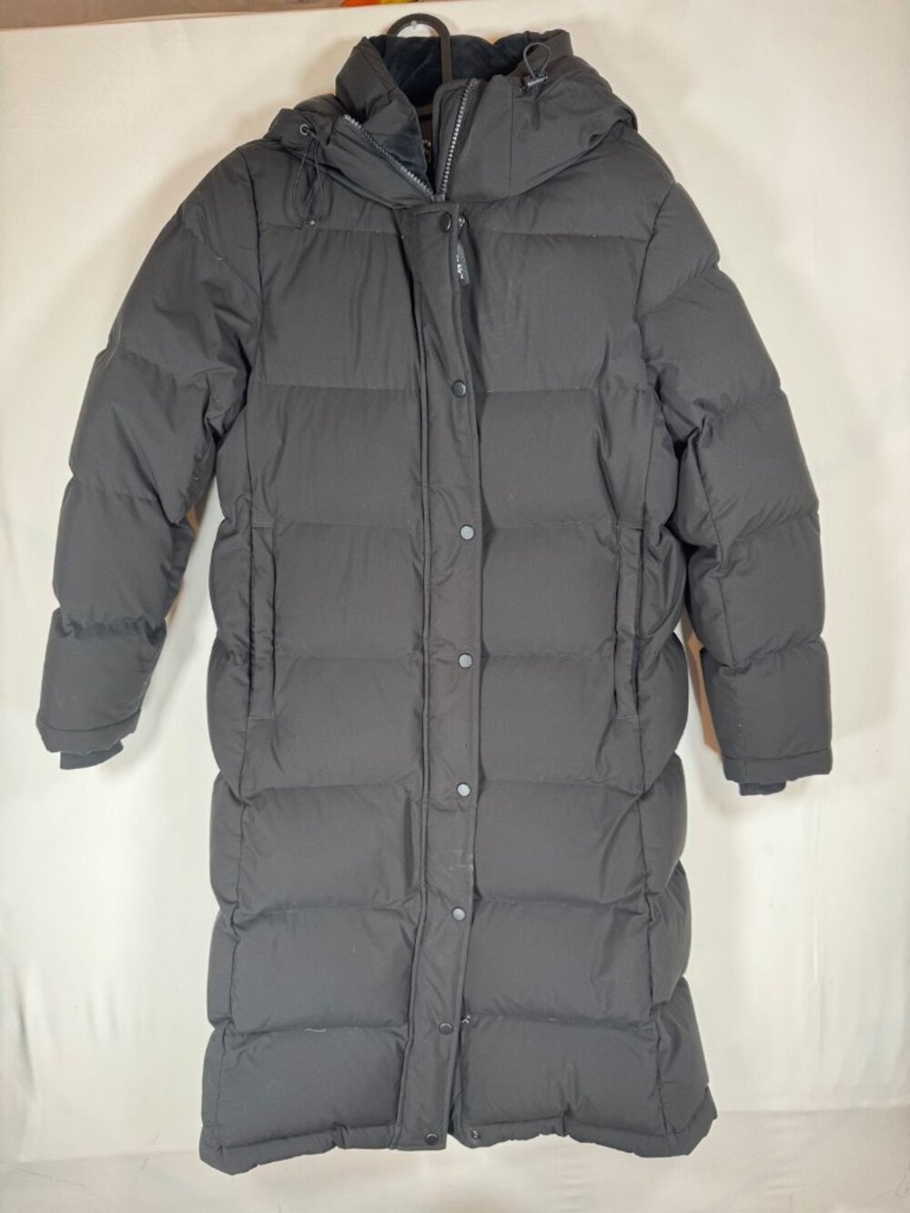 TOPTEN10 Puffer Coat The Super Air Black S / M Long Down Jacket Korean Brand